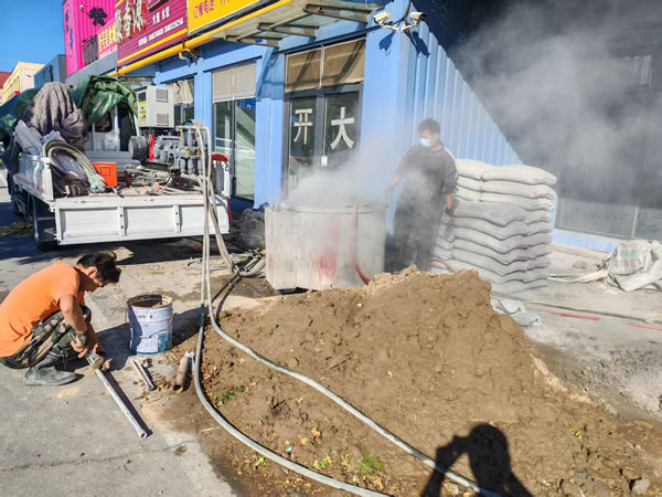 泸水顶管注浆加固